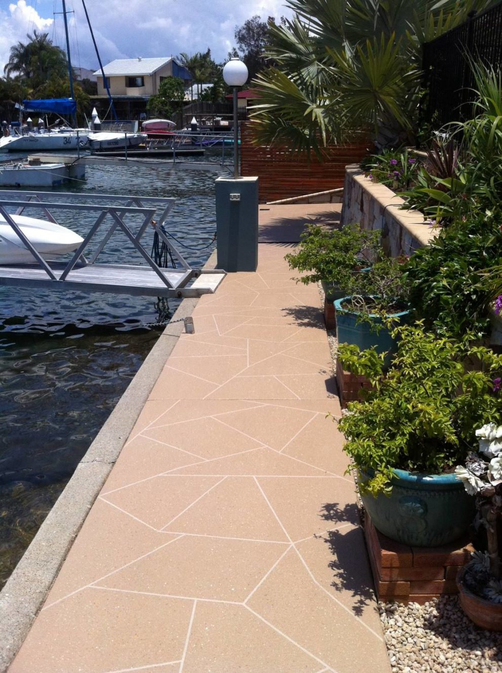 Organized Random Tile Pattern Random Tile Pattern - The Coating Company | Epoxy and Concrete ...