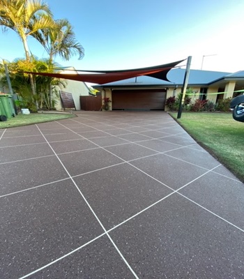 driveway resurfacing, concrete resurfacing, stamped concrete, The Coating Company